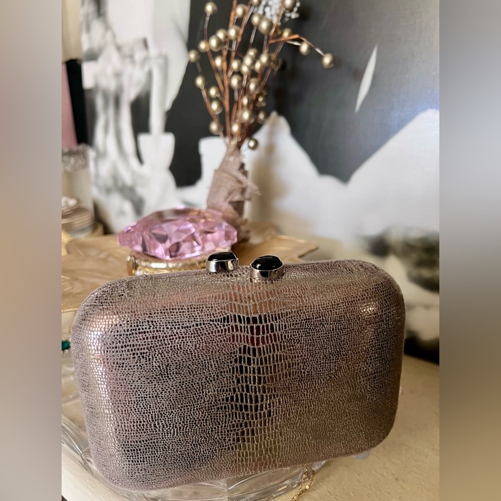 Kotur Elegant Metallic Clutch